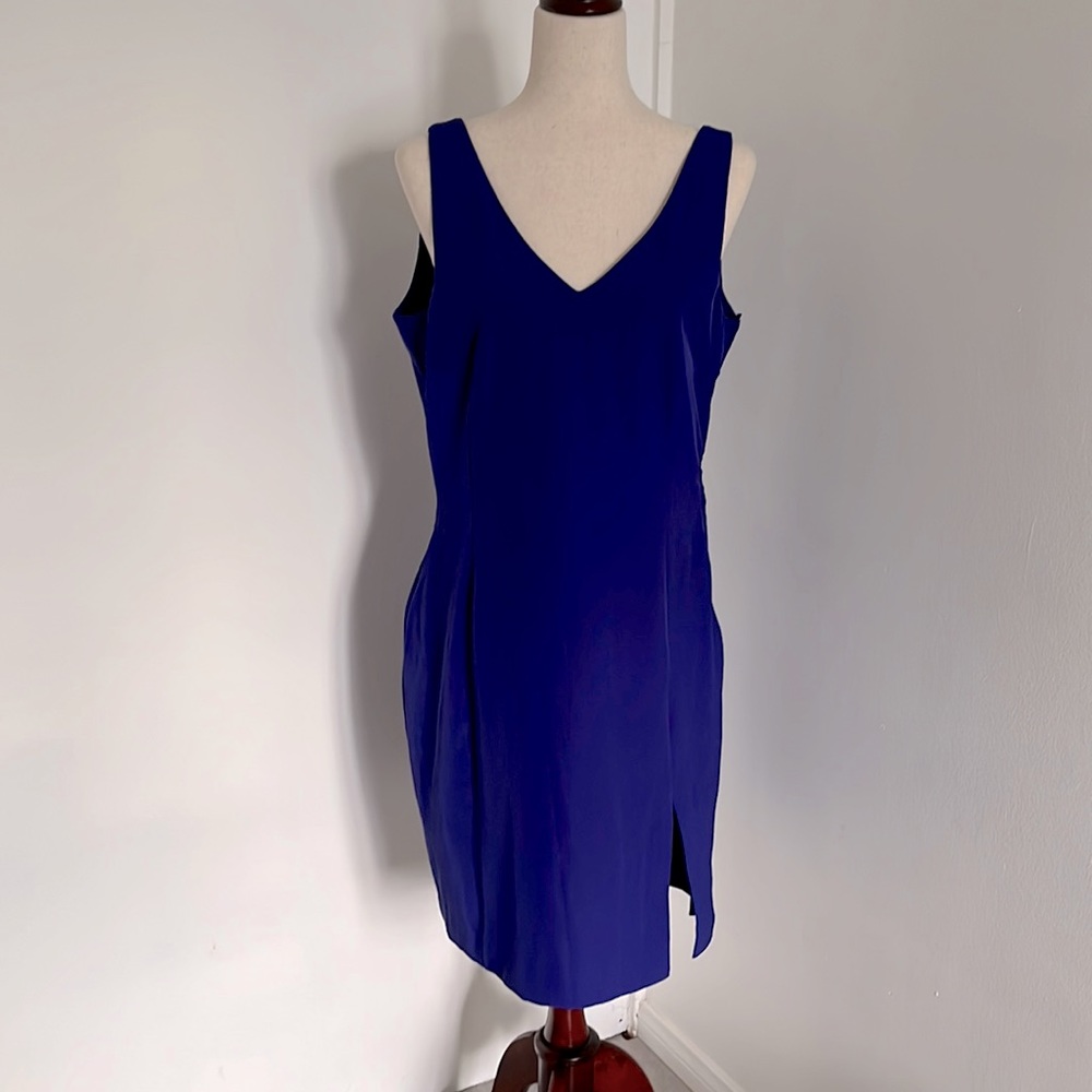 H&M Fashion Star Cobalt Blue Mini Cocktail Dress